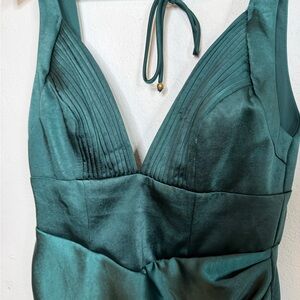 Elegant Teal Mini Dress